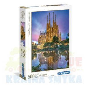 CLEMENTONI PUZZLE 500 ELEMENTÓW HQ BARCELONA 