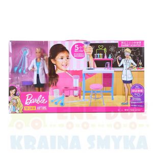 Barbie możesz być kim chcesz, Zestaw Naukowiec Laboratorium GBF78