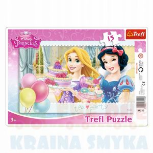 Puzzle 15 ramkowe księżniczki 31210 trefl