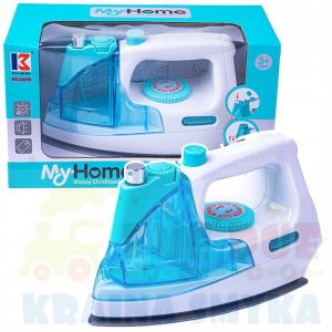 Żelazko zabawkowe dla dzieci ze spryskiwaczem dźw