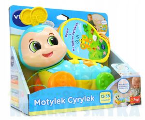 TREFL VTECH ZABAWKA EDUKACYJNA MOTYLEK CYRYLEK 586