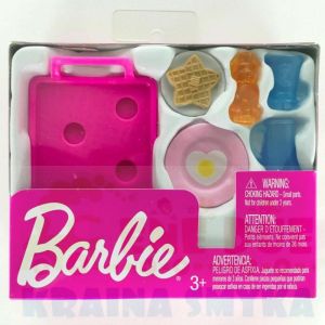 Barbie akcesoria domowe śniadanie Mattel FHY28