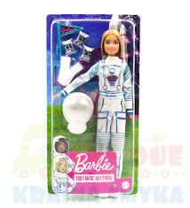 Barbie lalka astronautka z akcesoriami GYJ99