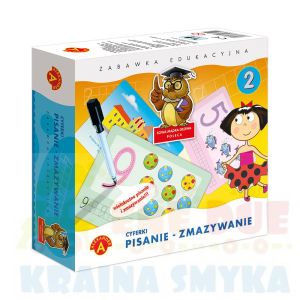 Alexander gra Sowa Mądra Głowa – Cyferki – Pisanie Zmazywanie 2