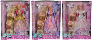 Simba Steffi LOVE Lalka Steffi Roszpunka w sukni balowej mix