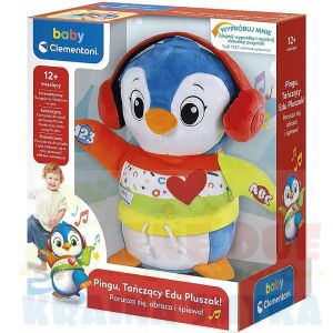 Clementoni Baby Pingu Tańczący Edu Pluszak 50717