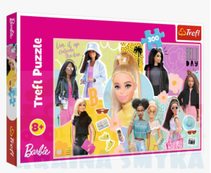 Puzzle 300 barbie trefl 23025
