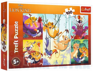 Puzzle 100 król lew trefl 16478