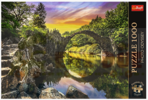 Puzzle 1000 premium Most Rakotza w Kromlau, Niemcy trefl 10811 