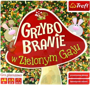 Gra grzybobranie w zielonym gaju trefl 00988