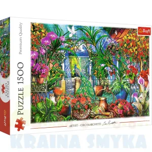 Puzzle 1500 tajemniczy ogród trefi 26188