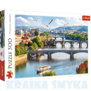 Puzzle 500 praga czechy trefl 37382