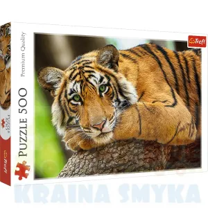 Puzzle 500 bengalski tygrys treft 37397