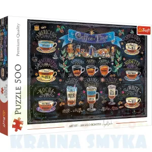 Puzzle 500 czas na kawę trefl 37449