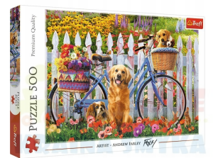 Puzzle 500 pieska przygoda trefl 37450