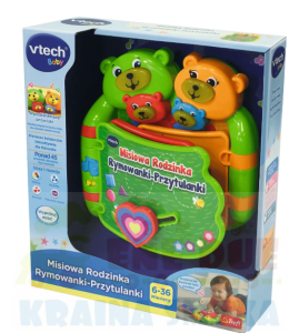 VTech - Misiowa Rodzinka. Rymowanki-Przytulanki