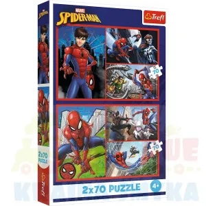 Puzzle 2x70 spider trefl 34443