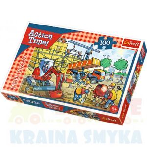 PUZZLE 100 ACTION NA BUDOWIE 16263
