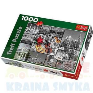 PUZZLE 1000 ELEMENTÓW WIEDEŃ - KOLAŻ 10351