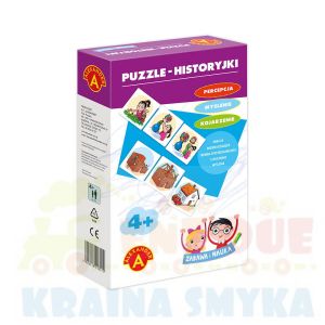 NAUKA I ZABAWA PUZZLE- HISTORYJKI WIEK 4+