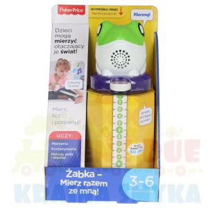 FISHER-PRICE-ŻABKA, MIERZ RAZEM ZE MNĄ 3-6 LAT