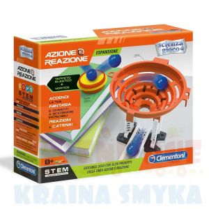 CLEMENTONI AKCJA REAKCJA TRAMPOLINA ZESTAW UZUPEŁNIAJĄCY 6-99 LAT