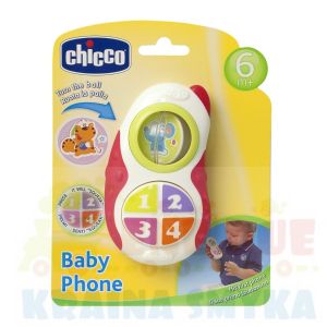 CHICCO TELEFON DLA DZIECKA 6M+