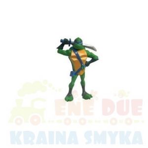 WOJOWNICZE ŻÓŁWIE NINJA MINI FIGURKA LEONARDO 4+