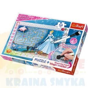 PUZZLE 54EL. + PISAK KOPCIUSZEK 75112
