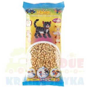 KORALIKI HAMA MIDI 205-27 6000 EL. ZESTAW KORALIKI BEŻOWE ZAPAS