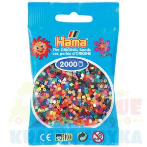 KORALIKI HAMA MINI 501-00 2000 EL. ZESTAW MIX ZAPAS 