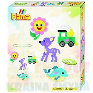 KORALIKI HAMA MIDI 3235 2500 EL. ZESTAW KARUZELA ZABAWKI 