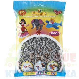 KORALIKI HAMA MIDI 201-17 3000 EL. KOLOR POPIELATY ZAPAS 