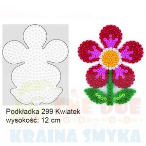KORALIKI HAMA MIDI 299 PODKŁADKA KWIAT 12 CM 